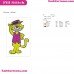 Top Cat Embroidery Design