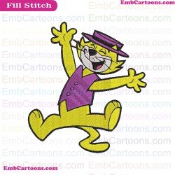 Top Cat Embroidery Design 3