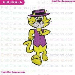 Top Cat Embroidery Design 5