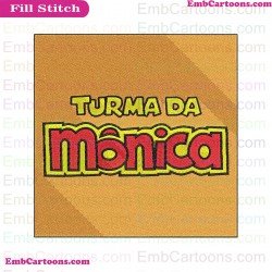 Turma Da Monica Embroidery Design