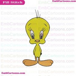 Tweety 2 Tweety And Sylvester Embroidery Design