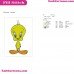 Tweety 2 Tweety And Sylvester Embroidery Design