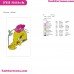 Tweety Flower Embroidery Design 5