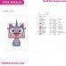 Unikitty Embroidery Design