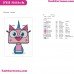 Unikitty Embroidery Design