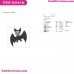 Vampirina Bat Embroidery Design