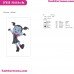 Vampirina Dancing Embroidery Design