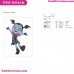 Vampirina Dancing Embroidery Design