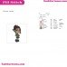 Vanellope Von Schweetz Princess Wreck-It Ralph Embroidery Design
