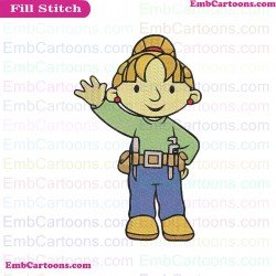 Wendy Bob The Builder Embroidery Design