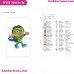 Whyatt Beanstalk 2 Super Why Embroidery Design