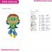 Whyatt Beanstalk Super Why Embroidery Design