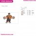 Wreckit Wreck-It Ralph Embroidery Design