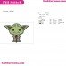 Yoda A Legendary Jedi Master Embroidery Design