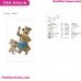Yogi Bear And Boo-Boo School Book Embroidery Design
