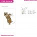 Yogi Bear Dancing Embroidery Design