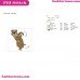 Yogi Bear Dancing Embroidery Design