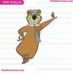 Yogi Bear Embroidery Design