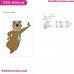 Yogi Bear Embroidery Design