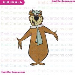 Yogi Bear Embroidery Design 3