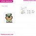 Yogi Bear Face Embroidery Design