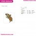 Yogi Bear Hiding Embroidery Design