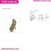 Yogi Bear Whispering Embroidery Design