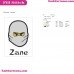Zane Face Lego Ninjago Embroidery Design