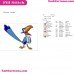 Zazu The Lion King Embroidery Design 2