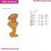 Zoe Smiley Sesame Street Embroidery Design