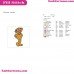Zoe Smiley Sesame Street Embroidery Design