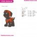 Zuma Paw Patrol Embroidery Design